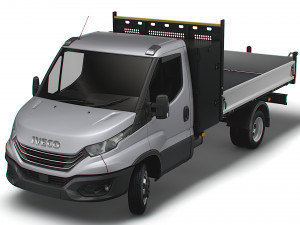 Iveco Daily Single Cab Tipper Toolpod 2023 Modelo 3D