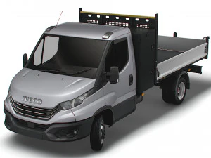 Iveco Daily Single Cab Tipper Toolpod 2023 3D Model