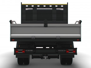 Iveco Daily Single Cab Tipper Toolpod 2023 Modelo 3D