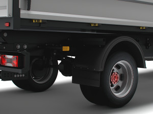 Iveco Daily Single Cab Tipper Toolpod 2023 Modelo 3D