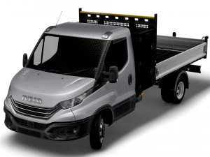 Iveco Daily Single Cab Tipper Toolpod 2023 3D Model