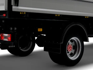 Iveco Daily Single Cab Tipper Toolpod 2023 3D Model