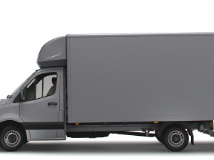 Mercedes Benz Sprinter Luton 2023 Modelo 3D