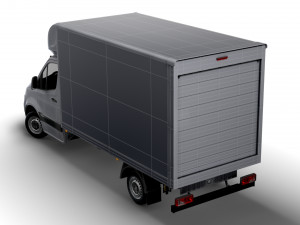Mercedes Benz Sprinter Luton 2023 Modelo 3D
