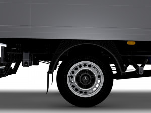 Mercedes Benz Sprinter Luton 2023 Modelo 3D