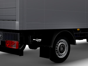 Mercedes Benz Sprinter Luton 2023 Modelo 3D