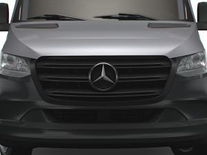 Mercedes Benz Sprinter Luton Curtainsider 2023 3D-Modell