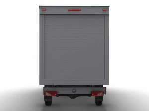 Mercedes Benz Sprinter Luton Curtainsider 2023 3D Model