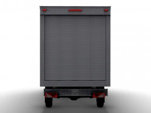 Mercedes Benz Sprinter Luton Curtainsider 2023 3D Model
