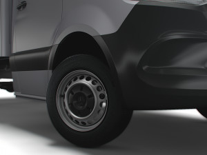 Mercedes Benz Sprinter Luton Tail Lift 2023 3D Model