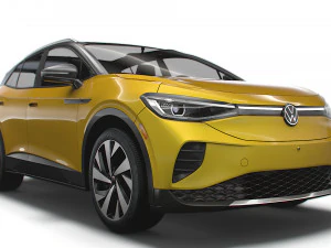 VW ID 4 Pro Splus specifiche USA 2023 Modello 3D