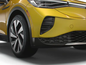 VW ID 4 Pro Splus US spec 2023 3D Model