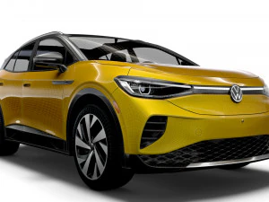 VW ID 4 Pro Splus US spec 2023 3D Model