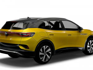 VW ID 4 Pro Splus US spec 2023 3D Model