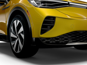 VW ID 4 Pro Splus US spec 2023 3D 模型
