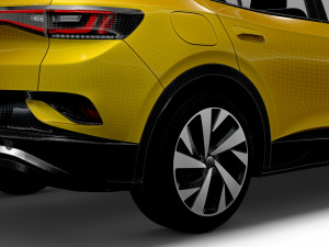 VW ID 4 Pro Splus US spec 2023 3D 模型