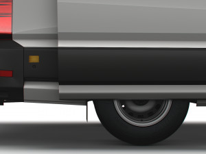 MAN TGE Combi L2H2 HQ Interior 2023 Modello 3D