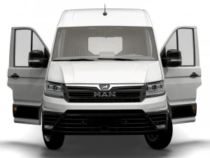 MAN TGE Combi L2H2 HQ Interni 2023 Modello 3D