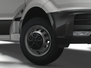 VW Crafter Combi L2H2 HQ Interior 2023 Modelo 3D