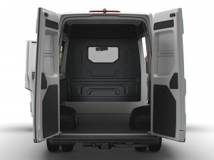 VW Crafter Combi L2H2 HQ Interior 2023 Modelo 3D