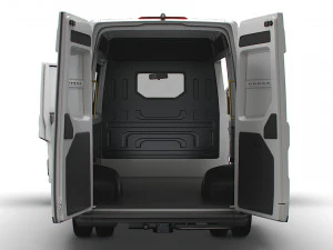 VW Crafter Combi L2H2 HQ Interior 2023 3D Model