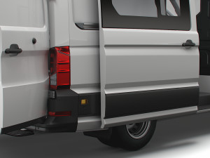 VW Crafter Combi L2H2 HQ Interior 2023 Modelo 3D