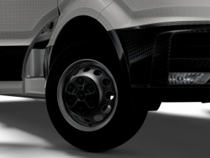 VW Crafter Combi L2H2 HQ Interior 2023 Modelo 3D