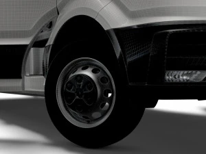 VW Crafter Combi L2H2 HQ Interior 2023 3D Model