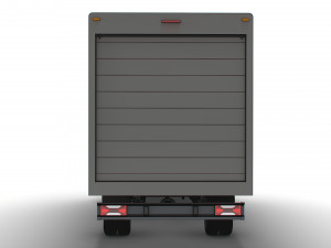 Iveco Daily Luton Box 2014 Modello 3D
