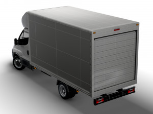Iveco Daily Luton Box 2014 Modello 3D