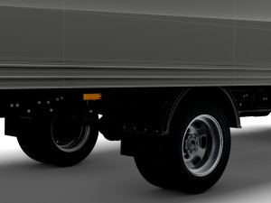 Iveco Daily Luton Box 2014 Modello 3D