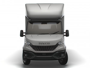 Iveco Daily Luton Curtainsider 2021 3D-Modell