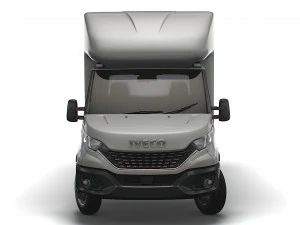 Iveco Daily Luton Curtainsider 2021 3D Model