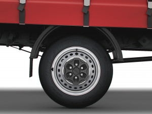 Iveco Daily Luton Curtainsider 2021 3D-Modell