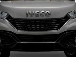Iveco Daily Luton Curtainsider 2021 3D Model