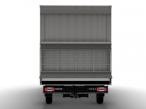 Iveco Daily Luton Curtainsider Tail Lift 2021 3D Model