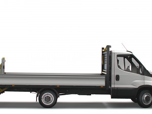 Iveco Daily Dropside Tail Lift 2018 3D Model