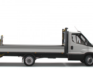 Iveco Daily Dropside Tail Lift 2018 3D Model
