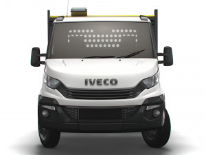 Iveco Daily Dropside Tail Lift 2018 3D Model
