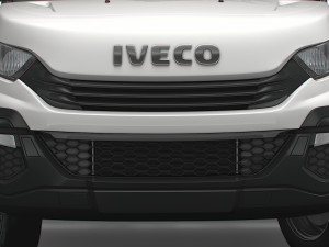 Iveco Daily Dropside Tail Lift 2018 3D Model