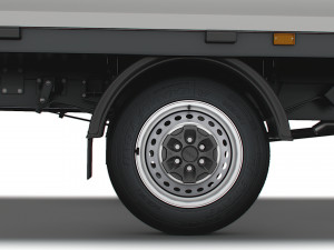 Iveco Daily Dropside Tail Lift 2018 3D Model
