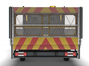 Iveco Daily Dropside Tail Lift 2018 3D Model