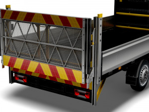 Iveco Daily Dropside Tail Lift 2018 3D Model