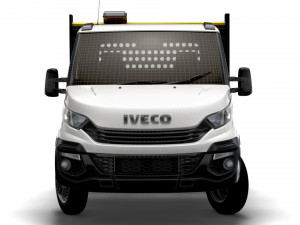 Iveco Daily Dropside Tail Lift 2018 3D Model