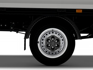Iveco Daily Dropside Tail Lift 2018 3D Model