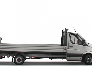 Mercedes Benz Sprinter Dropside Tail Lift 2018 Modèle 3D