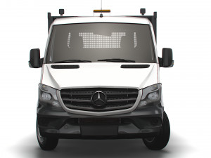 Mercedes Benz Sprinter Dropside Tail Lift 2018 Modèle 3D