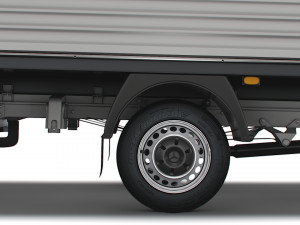 Mercedes Benz Sprinter Dropside Tail Lift 2018 Modèle 3D