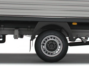 Mercedes Benz Sprinter laadklep met open laadbak 2018 3D Model