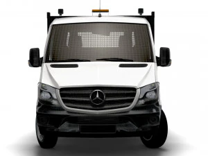 Mercedes Benz Sprinter laadklep met open laadbak 2018 3D Model